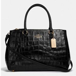 Coach Large Croc Surrey Carryall